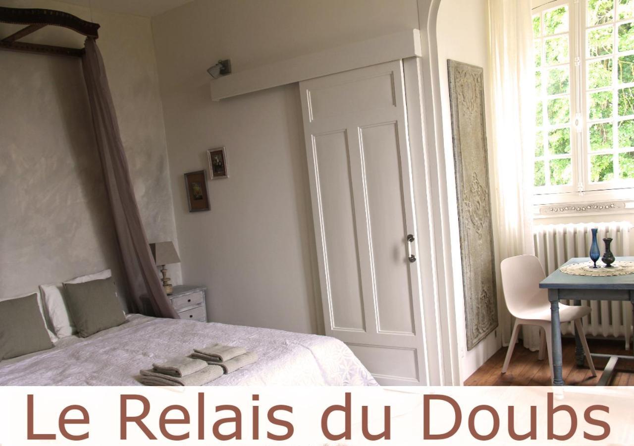 Le Relais Du Doubs En Bourgogne Bed and Breakfast Ciel Exteriör bild